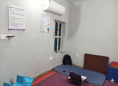 Speech therapy room